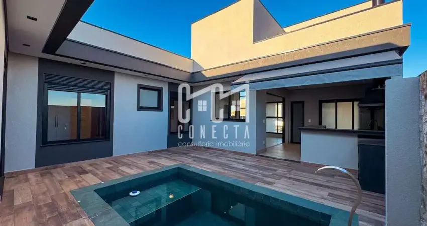 Casa Térrea em Indaiatuba, Condomínio Maria Cândida com 3 suítes - 187 m²
