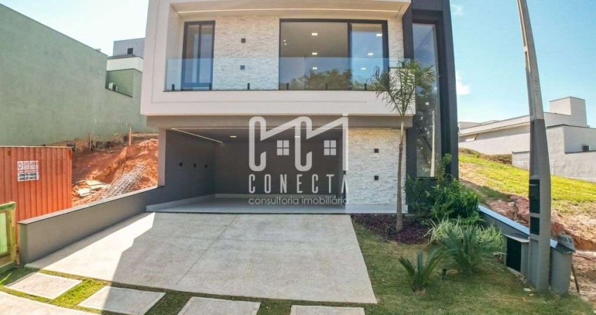 Casa  Indaiatuba, Condomínio Gran Reserve com 3 quartos, sendo 1 suíte - 169 m²