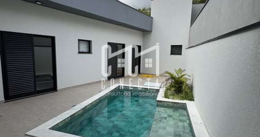 Casa em Indaiatuba, Condomínio Gran Reserve com 2 suítes - 173 m²