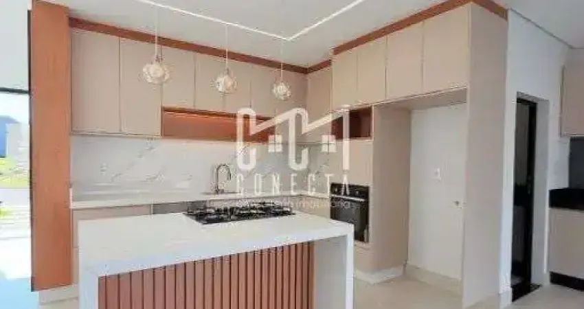 Casa Térrea em Indaiatuba, Residencial Evidências com 3 suítes 198 m²