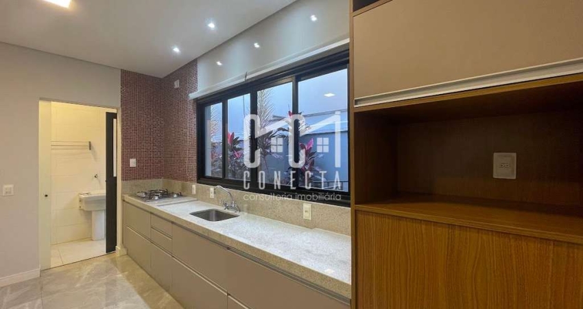Casa Térrea em Indaiatuba, Condomínio Dona Lucilla com 3 suítes - 192 m²