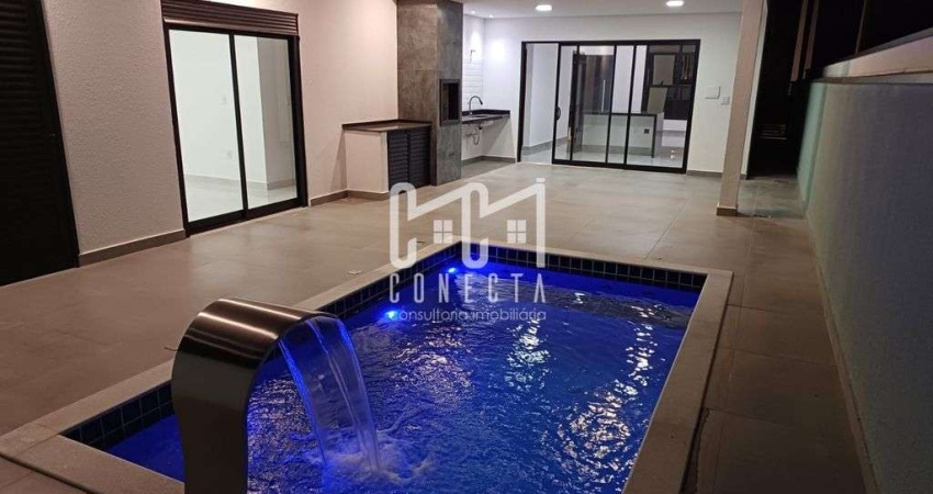 Casa térrea, Altos de Itaici em Indaiatuba, 3 suítes - 160 m²