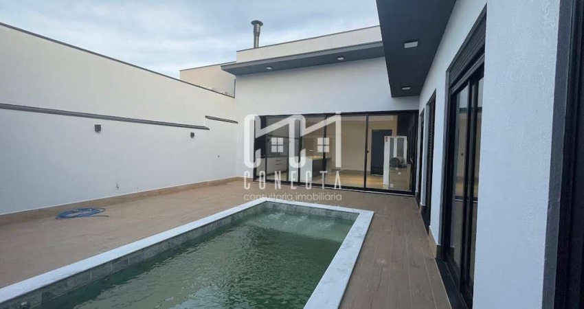 Casa Térrea em Indaiatuba, Condomínio Dona Lucilla com 3 quartos - 200 m²