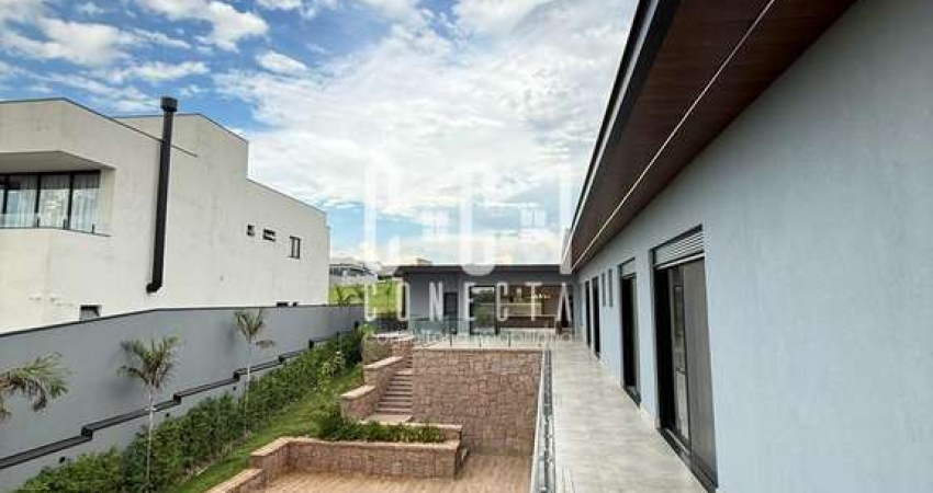 Casa em Indaiatuba, Reserva Petrus com 4 suítes - 690 m²