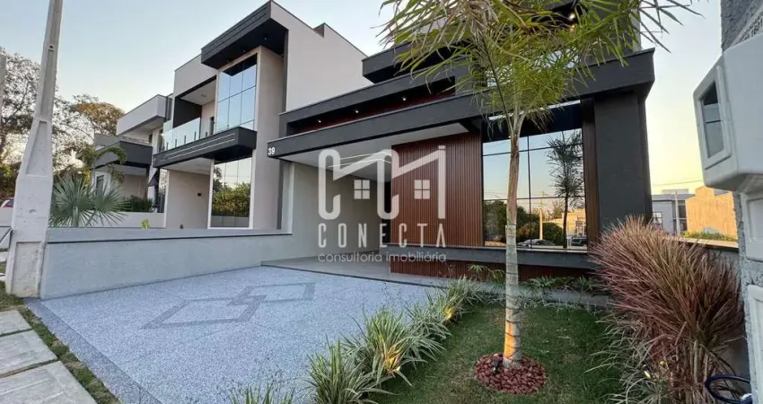 Casa em Indaiatuba, Condomínio Gran Reserve com 3 dormitórios - 138 m²