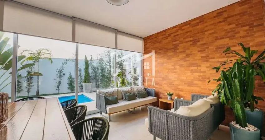 Casa em indaiatuba, condomínio jardins di roma com 3 suites - 251 m²