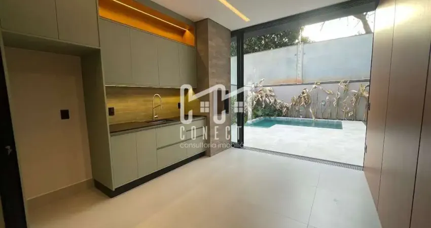 Casa térrea indaiatuba -sp, condomínio sapezal 3 suítes 212m2 com escritório