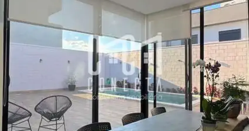 Sobrado em indaiatuba, condomínio maria josé com 3 suítes - 392,00 m²