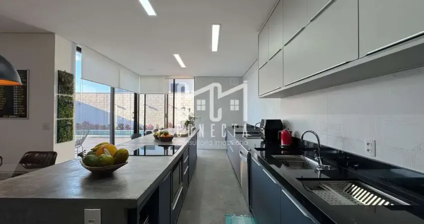 Sobrado em indaiatuba, condomínio maria josé com 3 suítes - 392,00 m²