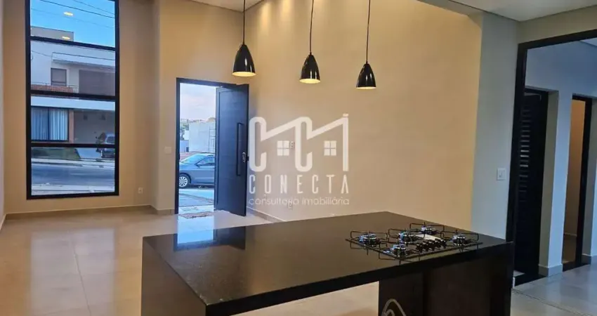 Casa em indaiatuba, condomínio gran reserve com 3 suítes - 131 m²