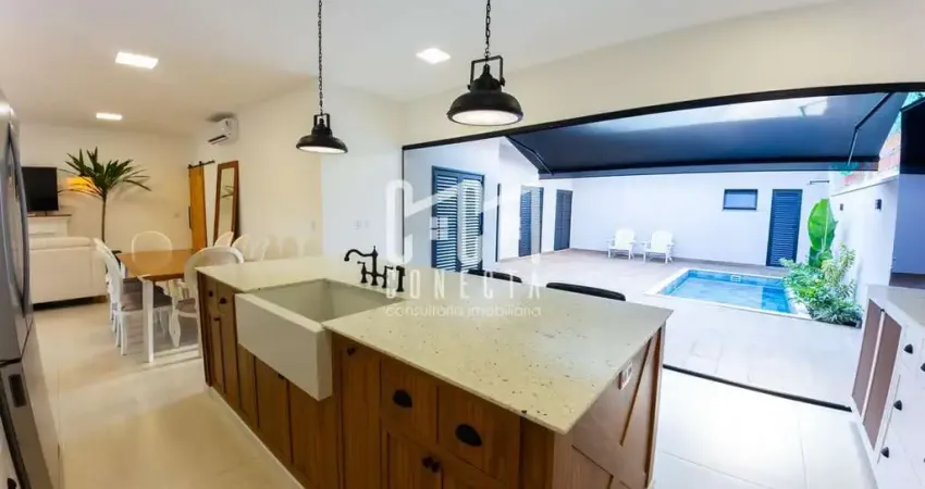 Casa térrea em indaiatuba, condomínio maria cândida com 3 suítes - 190m²