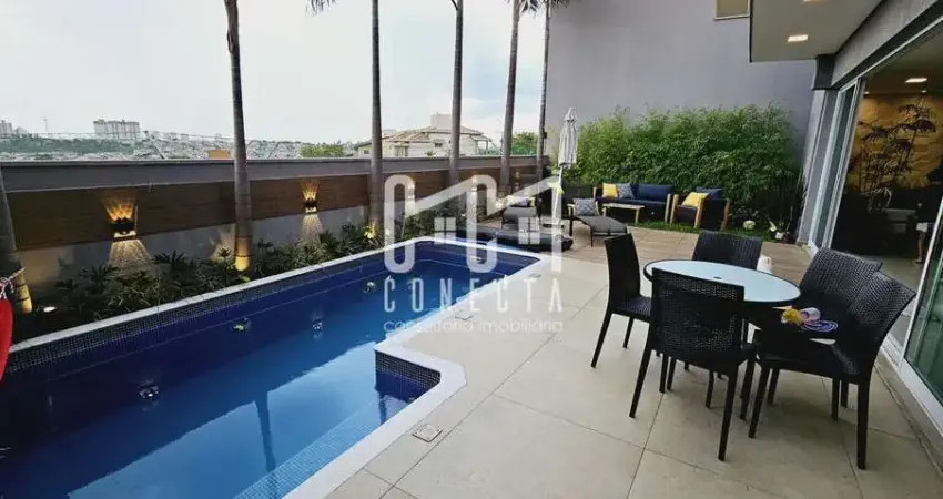 Casa sobrado em indaiatuba, condomínio green park com 3 suites  - 310 m²