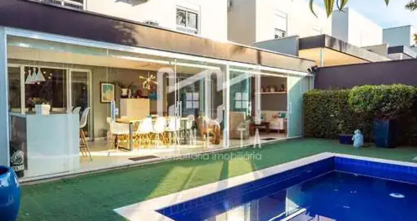 Sobrado de esquina com 5 suítes com escritório e espaço gourmet completo