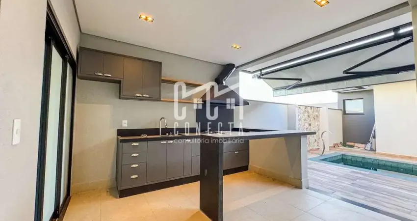 Casa térrea em indaiatuba, condomínio maria cândida com 3 suítes - 187 m²