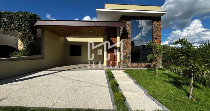 Casa térrea à venda com 3 suítes, Condomínio Gran Reserve, Indaiatuba SP