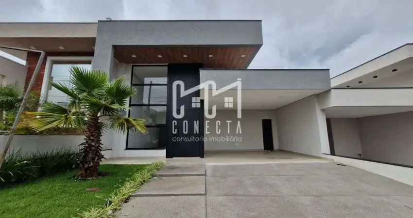 Casa térrea a venda com 3 suítes, Condomínio Piemonte, Indaiatuba SP