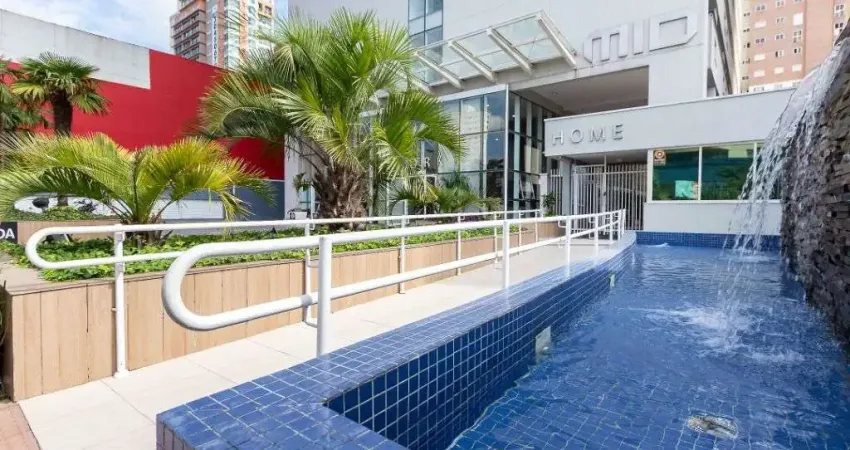 Apartamento com 1 dormitório para alugar, 50 m² por r$ 2.500 + taxas/mês - centro - curitiba/pr