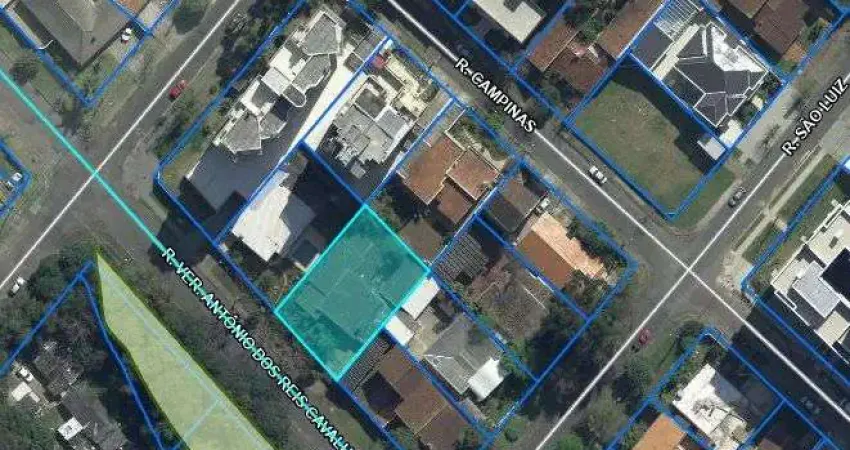 Terreno à venda, 553 m² por r$ 1.880.000,00 - cabral - curitiba/pr