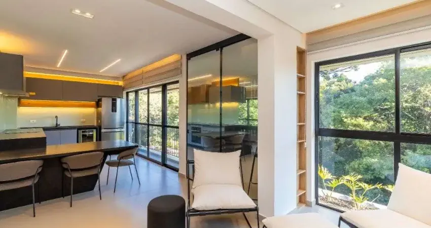 Apartamento com 1 dormitório à venda, 73 m² por r$ 883.890,00 - mossunguê - curitiba/pr