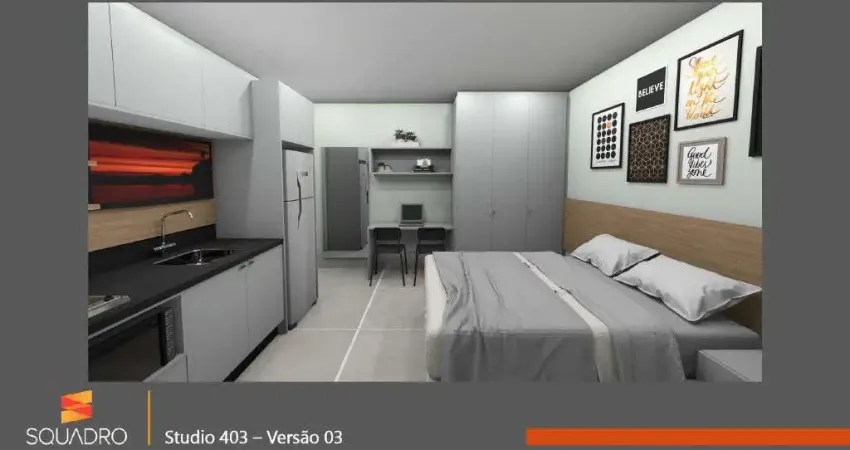 Studio com 1 dormitório à venda, 17 m² por r$ 347.451,13 - água verde - curitiba/pr