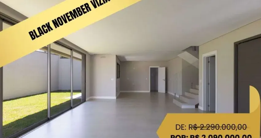 Casa com 3 dormitórios à venda, 240 m² por r$ 2.090.000,00 - boa vista - curitiba/pr