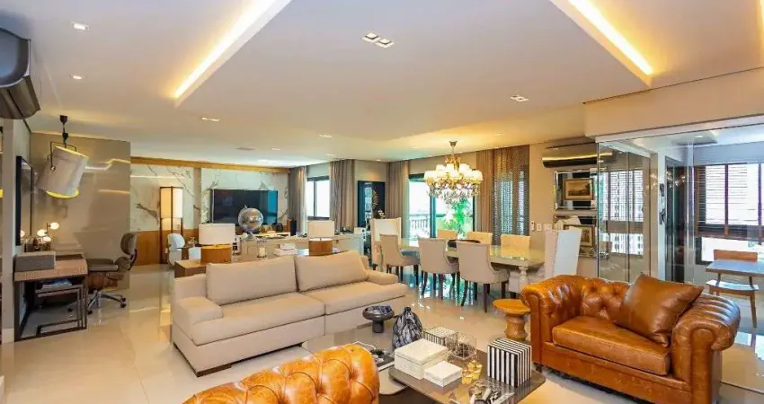 Apartamento com 3  suítes  à venda, 243 m² por r$ 4.300.000 - ecoville - curitiba/pr