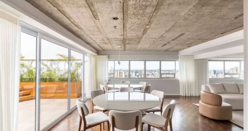 Cobertura com 4 suítes à venda, 360 m² por r$ 3.495.000 - batel - curitiba/pr