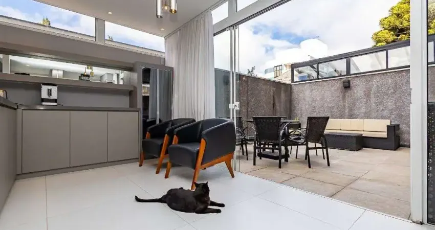 Apartamento garden com 2 dormitórios à venda, 108 m² por r$ 1.085.000 - bacacheri - curitiba/pr