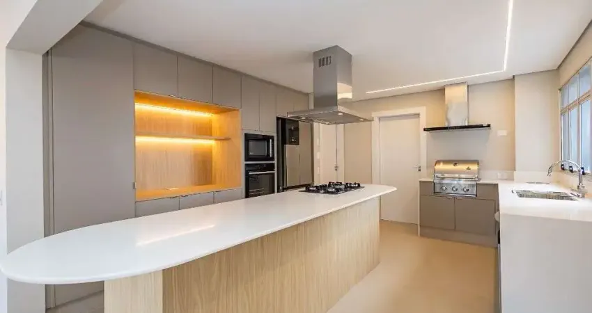 Apartamento reformado - retrofit com 4 dormitórios à venda, 306 m² por r$ 2.690.000 - água verde - curitiba/pr