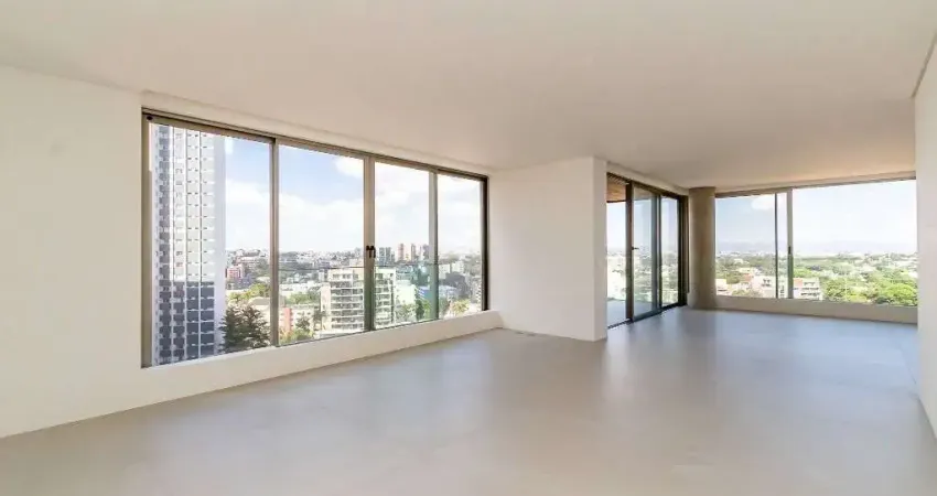 Apartamento luxo novo com 3 suítes - andar alto à venda, 260 m² por r$ 5.600.000 - juvevê - curitiba/pr