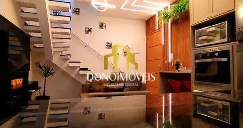 Cobertura à venda 2 quartos 1 suíte Parque Oratório Santo André 485.000,00