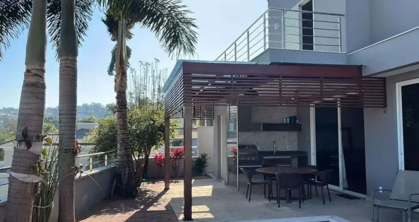 Linda casa à venda de alto padrão em condominio com cinco suites, jardim paradiso altos da bela vis