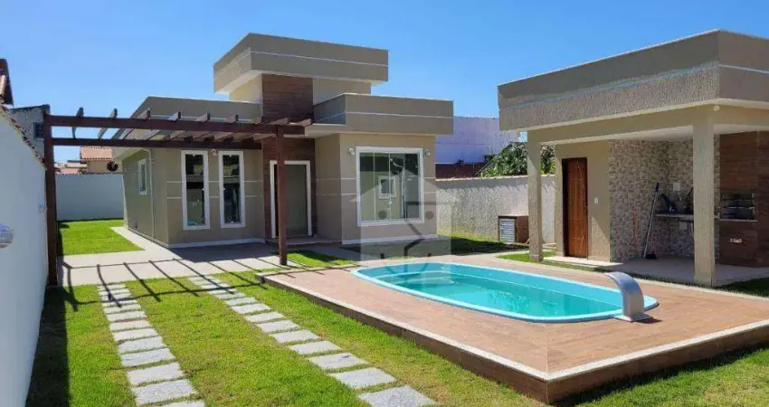 Casa com 3 dormitórios à venda, 124 m² por r$ 1.000.000,00 - barra de maricá - maricá/rj