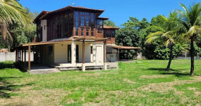 Casa com 5 dormitórios à venda, 400 m² por r$ 1.200.000,00 - caxito - maricá/rj