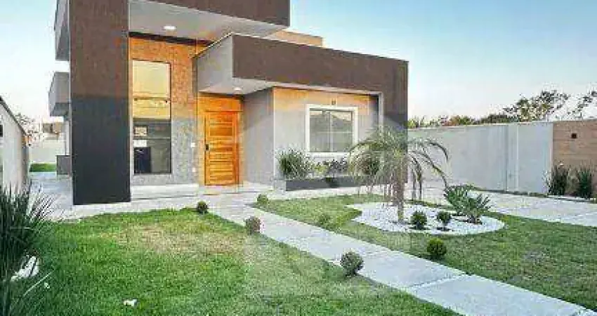 Casa com 3 dormitórios à venda, 106 m² por R$ 719.000,00 - Jardim Atlântico Leste (Itaipuaçu) - Maricá/RJ
