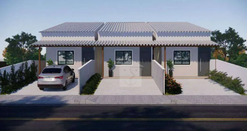 Casa com 2 dormitórios à venda, 80 m² por R$ 350.000,00 - Guaratiba - Maricá/RJ