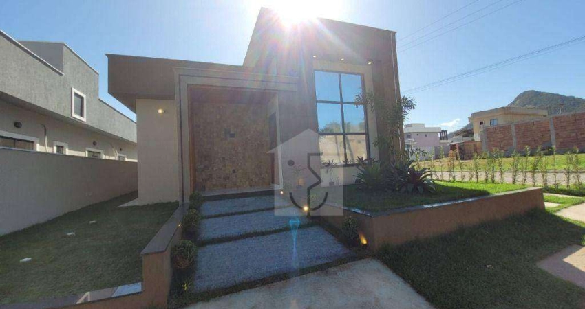 Casa com 3 dormitórios à venda, 99 m² por R$ 580.000,00 - Ubatiba - Maricá/RJ