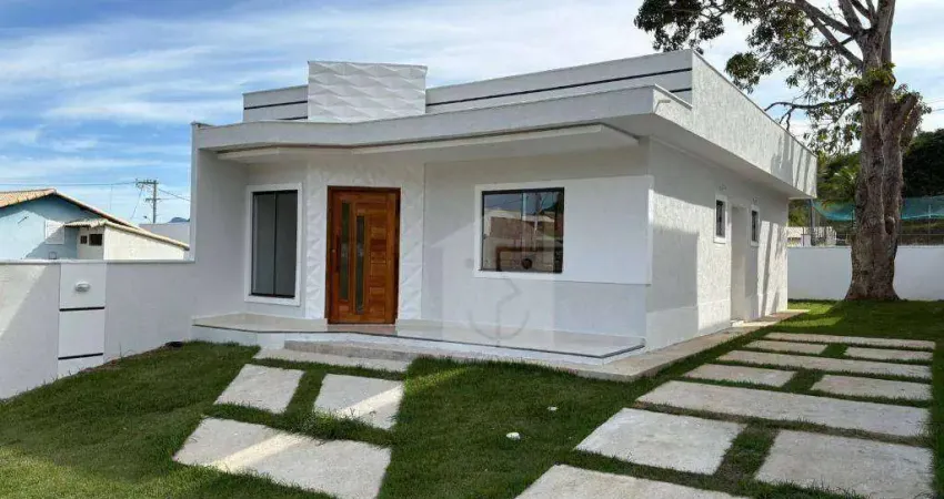 Casa com 2 dormitórios à venda, 79 m² por R$ 470.000,00 - Caxito - Maricá/RJ