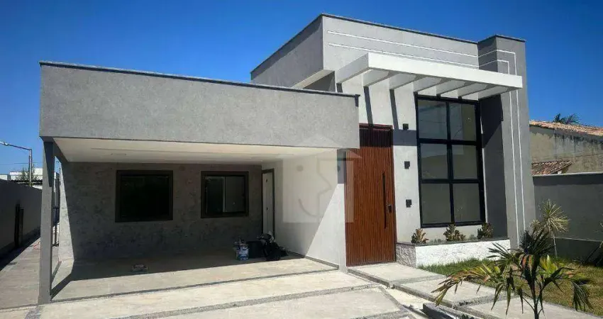 Casa com 3 dormitórios à venda, 147 m² por R$ 740.000 - Itaipuaçu - Maricá/RJ