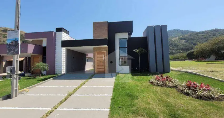 Casa com 3 dormitórios à venda, 123 m² por r$ 680.000,00 - são josé de imbassai - maricá/rj