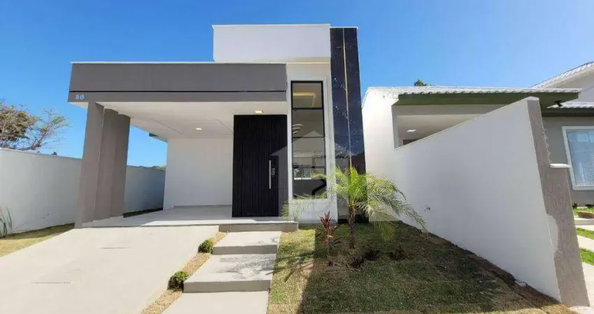 Casa com 3 dormitórios à venda, 114 m² por r$ 590.000,00 - pindobas - maricá/rj