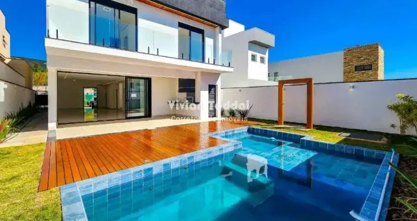 Casa em condomínio fechado à venda na Rua dos Pinheiros, Jardim Novo Mundo, Jundiaí