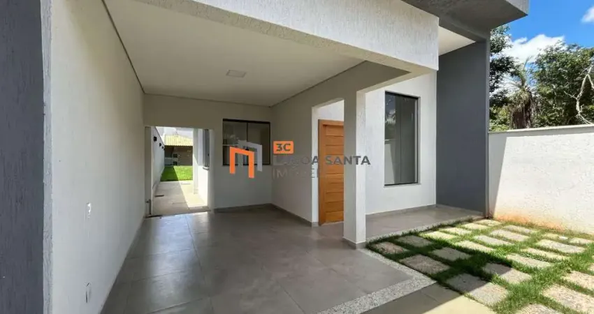 CASA DE TRÊS QUARTOS NO BAIRRO ELDORADO - LAGOA SANTA
