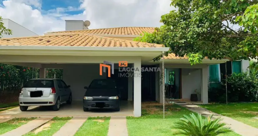 MARAVILHOSA CASA NO CONDOMÍNIO VEREDAS DA LAGOA - LAGOA SANTA
