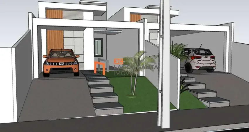 CASA EM FASE FINAL DE AABAMENTO NO BAIRRO RESIDENCIAL VISÃO - LAGOA SANTA