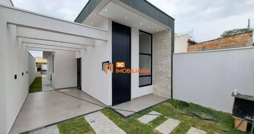 Casa de 03 quartos/suíte com jacuzzi no bairro portal do sol - lagoa santa