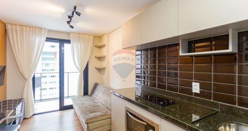 Apartamento para alugar 30m² com 1 quarto, sendo 1 suíte – Batel Curitiba/PR – R$ 2.450,00
