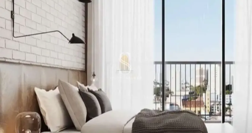 Condomínio vitacon boa vista - studio de 32m² com dormitório, banheiro e varanda.