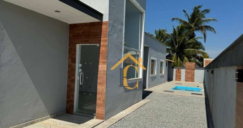 Casa com 3 dormitórios à venda, 72 m² por R$ 450.000,00 - Enseada das Gaivotas - Rio das Ostras/RJ