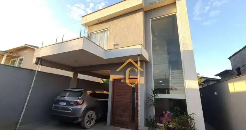 Casa com 4 dormitórios à venda, 160 m² por R$ 550.000 - Verdes Mares - Rio das Ostras/RJ